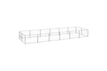 Vidaxl 3082122 Dog Kennel Silver 12 M2 Steel