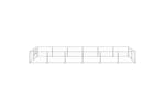 Vidaxl 3082122 Dog Kennel Silver 12 M2 Steel