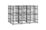 Vidaxl 3097938 Outdoor Dog Kennel Steel 5.53 M2