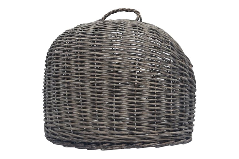 Vidaxl 170905 Cat Transporter Grey 50x42x40 Cm Natural Willow