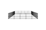 Vidaxl 3124640 Outdoor Dog Kennel Steel 47.05 M2