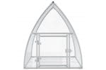 Vidaxl 3281527 Rabbit Cage Silver 100x105x120 Cm Galvanised Steel