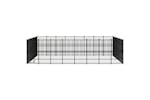 Vidaxl 3098001 Outdoor Dog Kennel Steel 51.61 M2