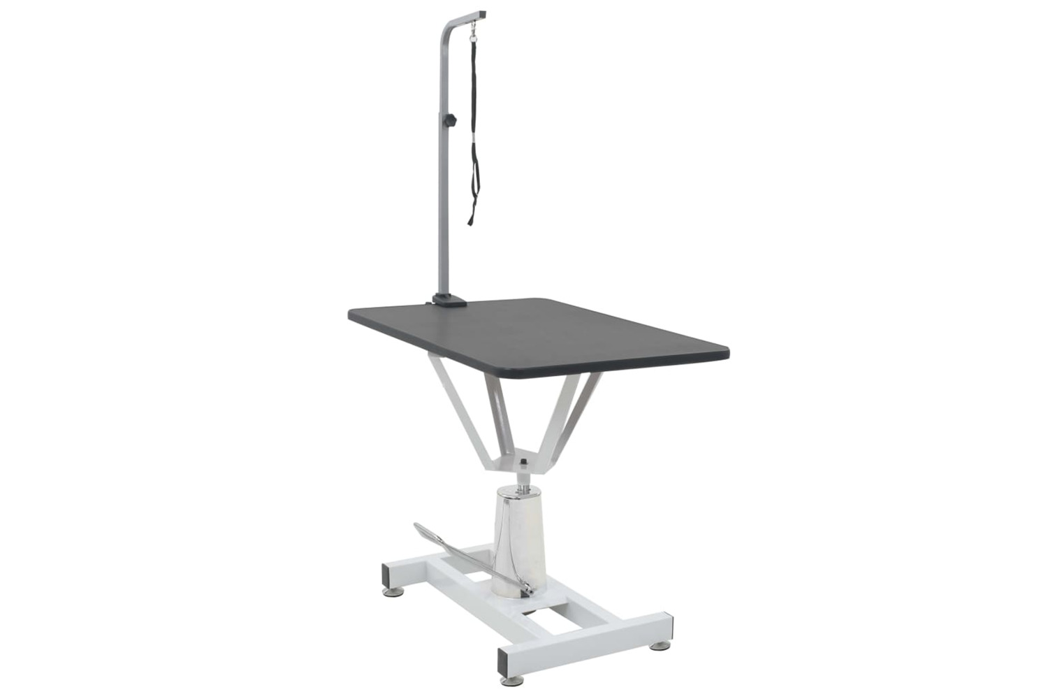 vidaXL 170171 Hydraulic Bath Grooming Table For Dogs Pets Adjustable Swivel