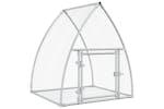 Vidaxl 3281527 Rabbit Cage Silver 100x105x120 Cm Galvanised Steel