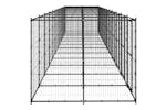 Vidaxl 3082270 Outdoor Dog Kennel Steel 29.04 M2