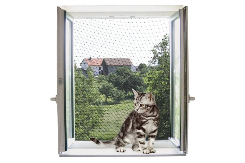 Kerbl 445275 Cat Safety Net 6x3 M Transparent