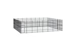 Vidaxl 3098001 Outdoor Dog Kennel Steel 51.61 M2