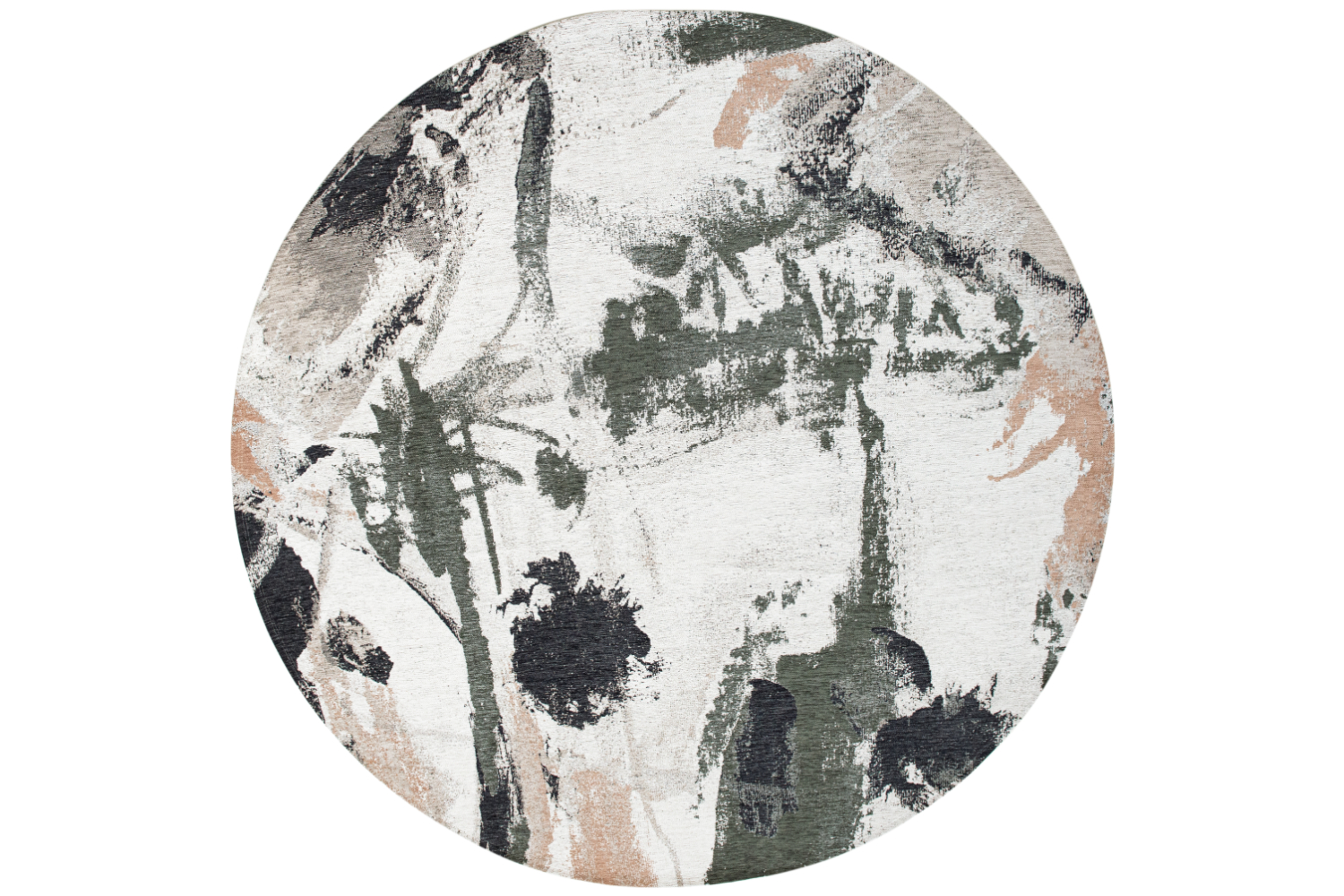 Louis De Poortere | Fresque Indian Rice | Indoor Eco Rug | Multicolour | 240cm