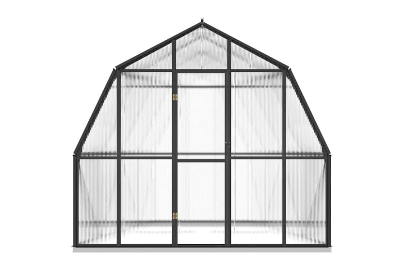 Vidaxl Greenhouse With Base Frame Anthracite 6.43 M2 Aluminium