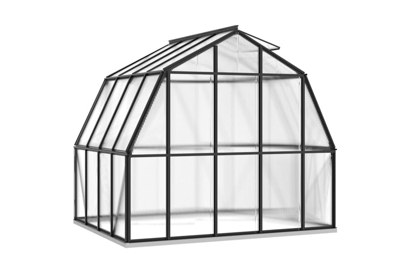 Vidaxl Greenhouse With Base Frame Anthracite 6.43 M2 Aluminium