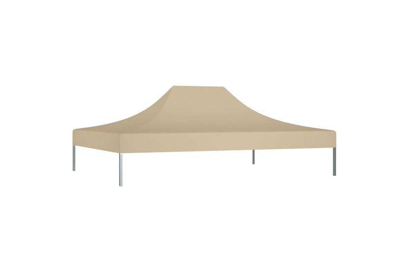 Vidaxl Party Tent Roof 4x3 M Beige 270 G/m2