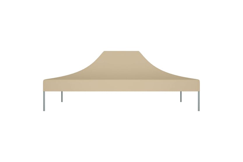 Vidaxl Party Tent Roof 4x3 M Beige 270 G/m2