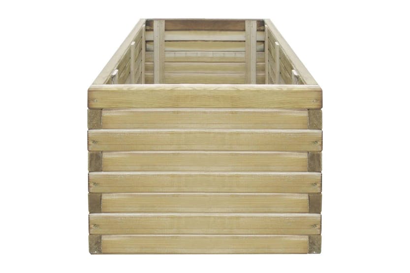 Vidaxl Raised Bed 100x50x40 Cm Wood Rectangular