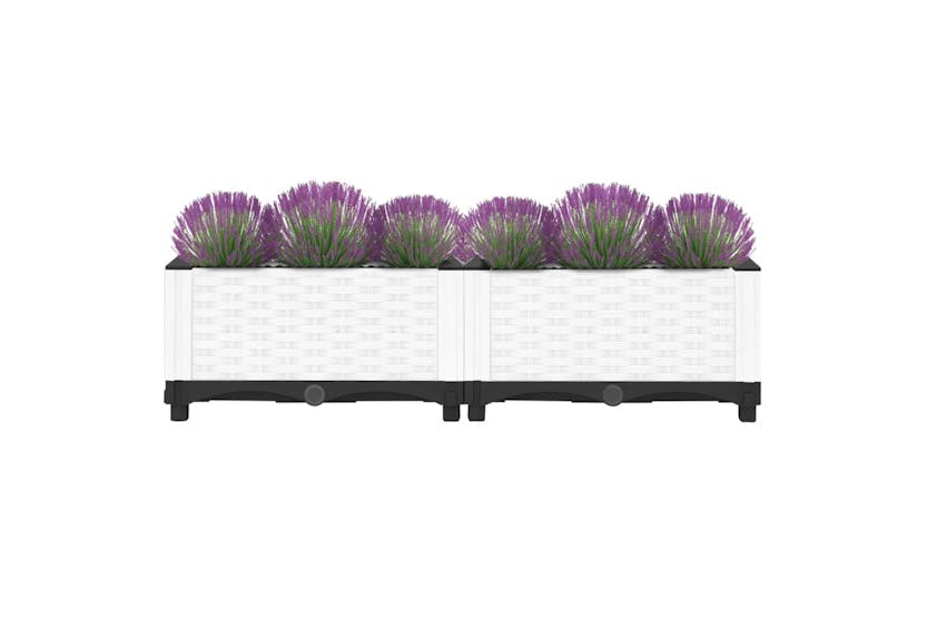 Vidaxl Raised Bed 80x40x23 Cm Polypropylene