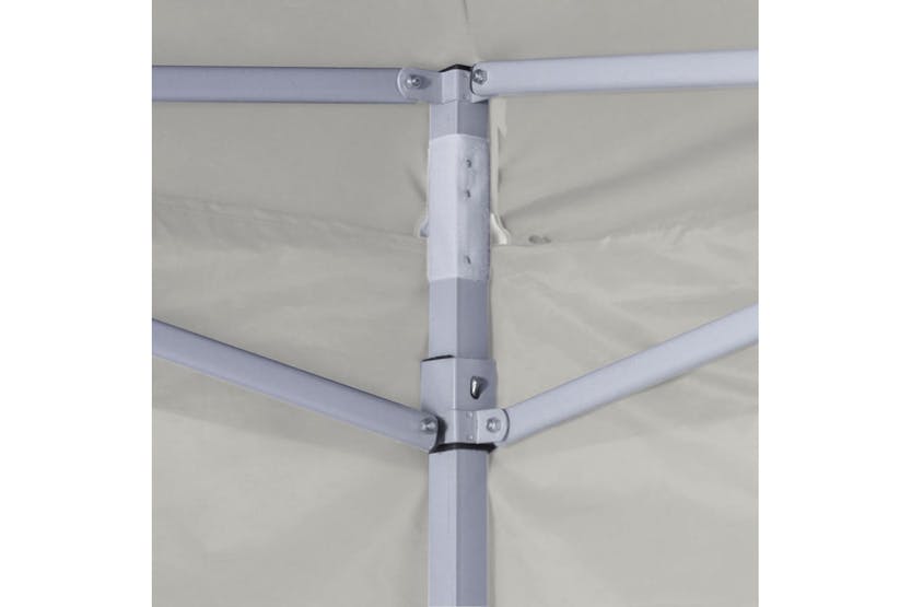 Vidaxl Foldable Tent 3x3 M With 4 Walls Cream