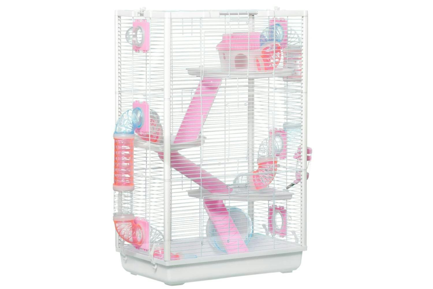 PawHut Exercise Wheel Hamster Cage