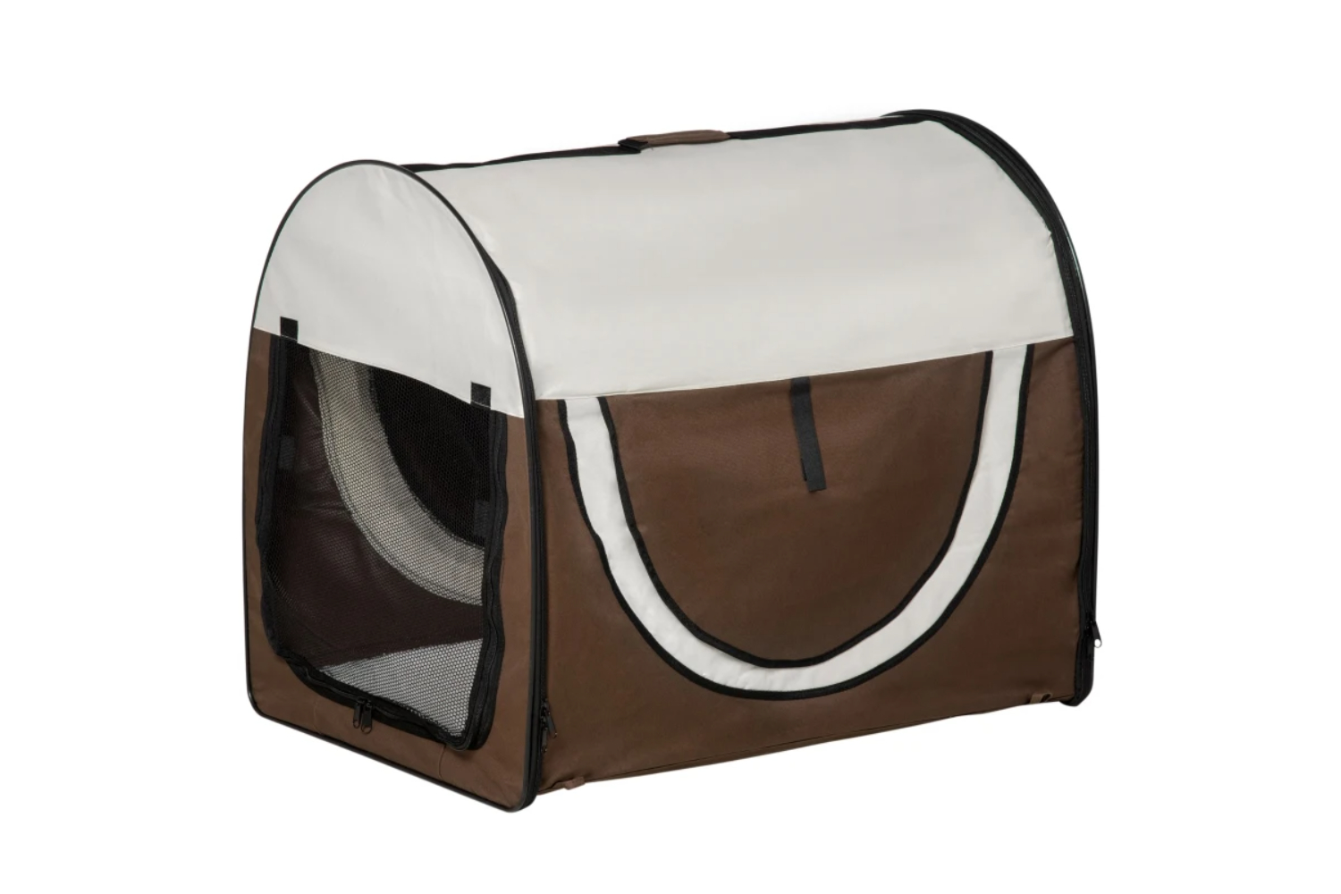 PawHut Dog Travel Crate | Brown