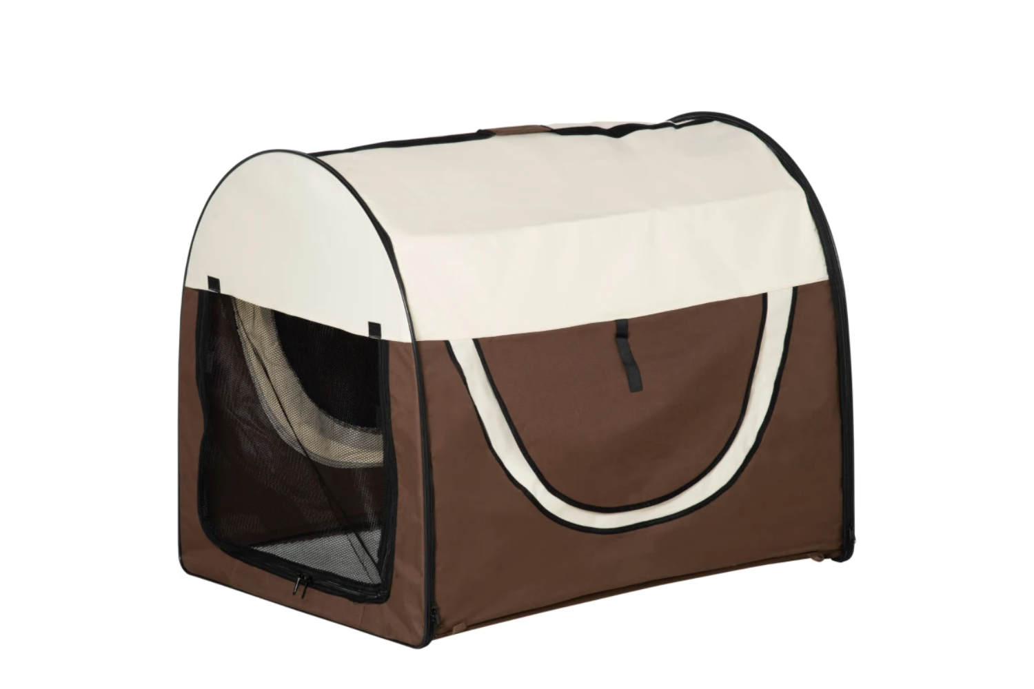 PawHut Dog Travel Crate | Brown