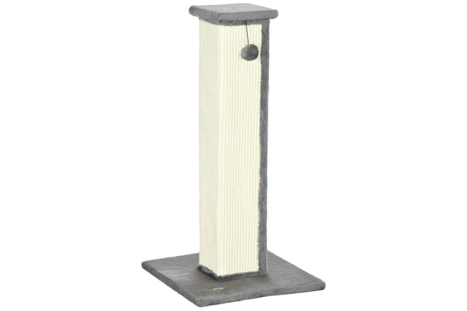 PawHut Vertical Full Scratcher with Natural Sisal Rope | Multi