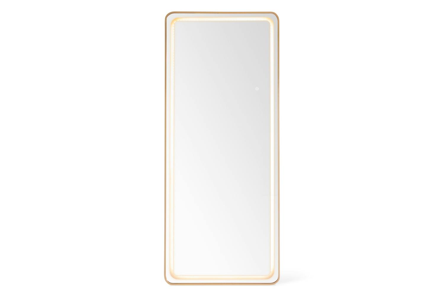 Modena LED Cheval Rectangular Mirror | Gold | 170 x 70 cm