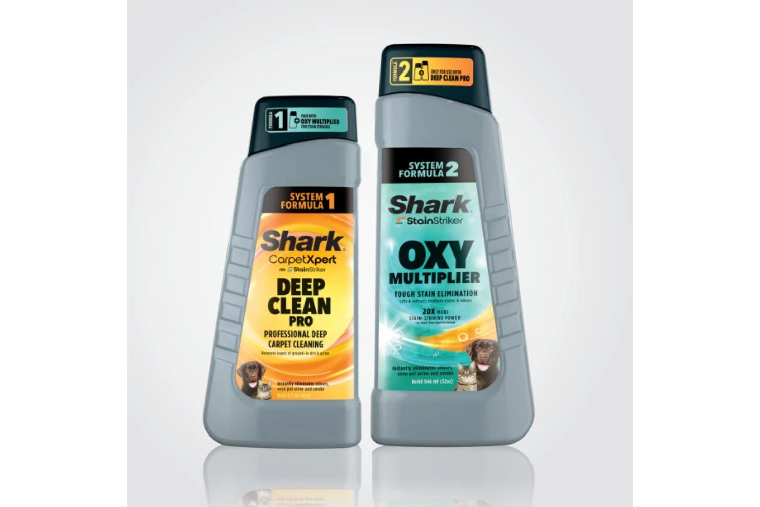 Shark 946ml/474ml StainStriker & CarpetXpert Formula Bundle