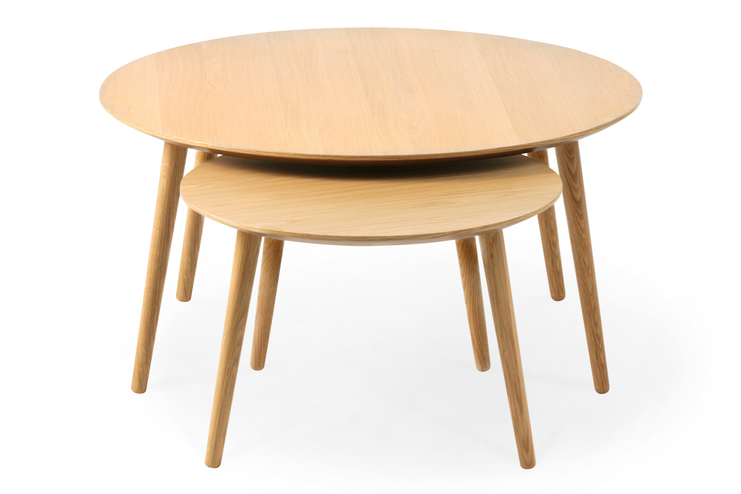 Adda Round Nest of Tables | Natural