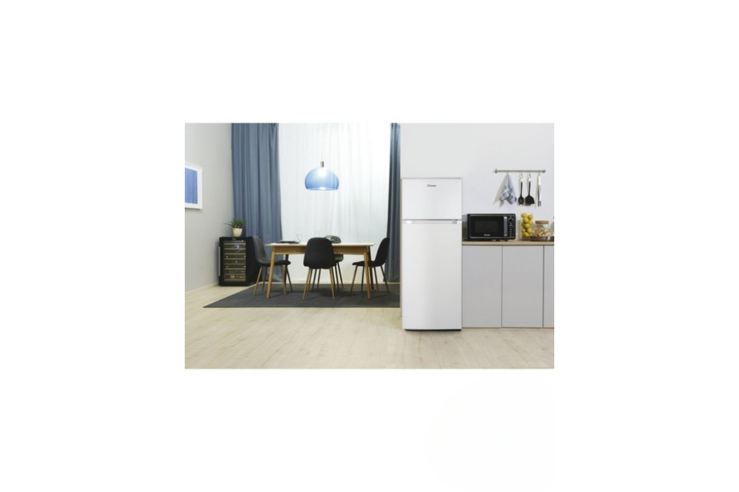 Candy Top Mount Freestanding Fridge Freezer | CDG1S514EWK
