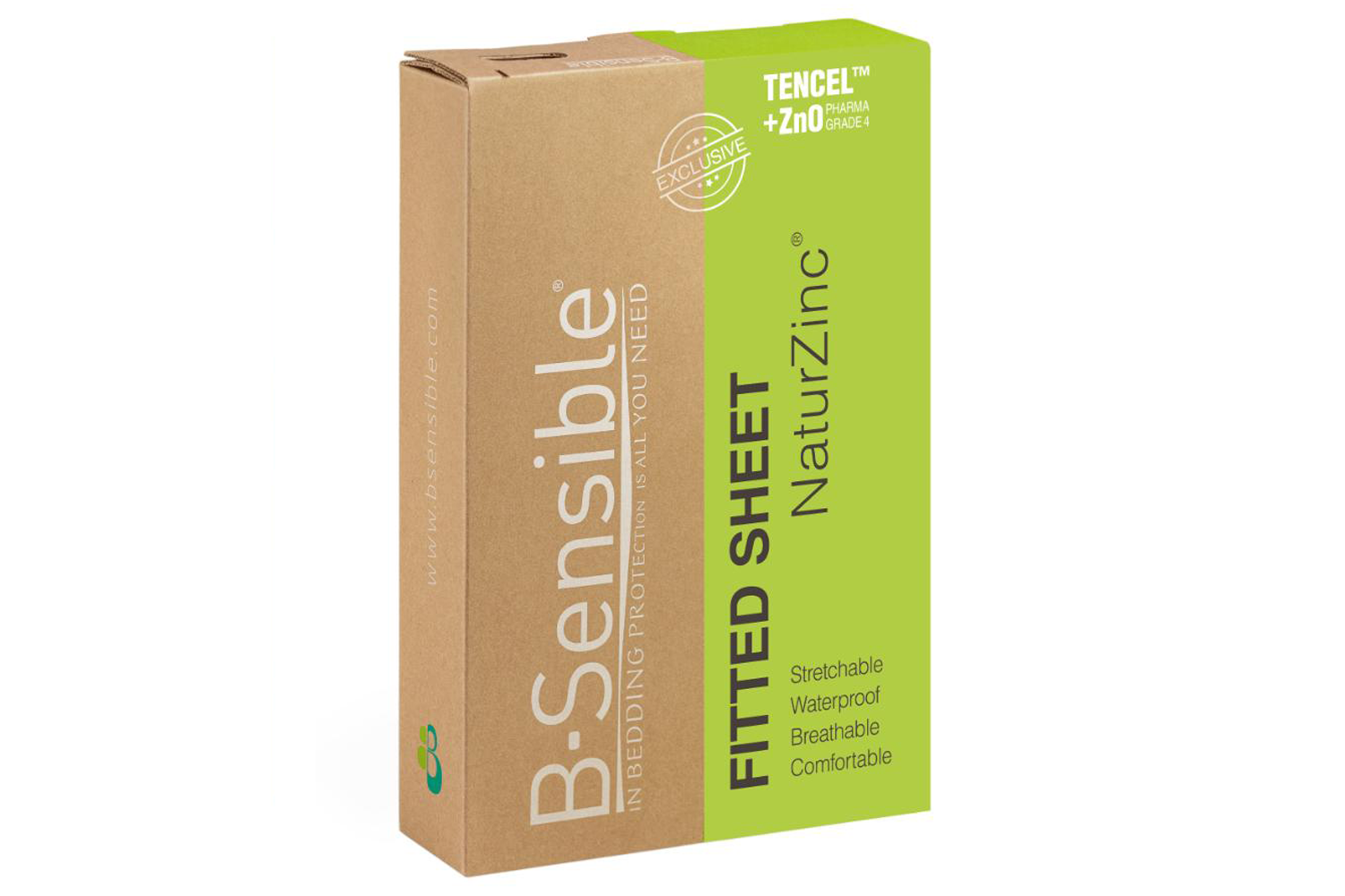 B-Sensible | NaturZinc Mattress Protector | Single