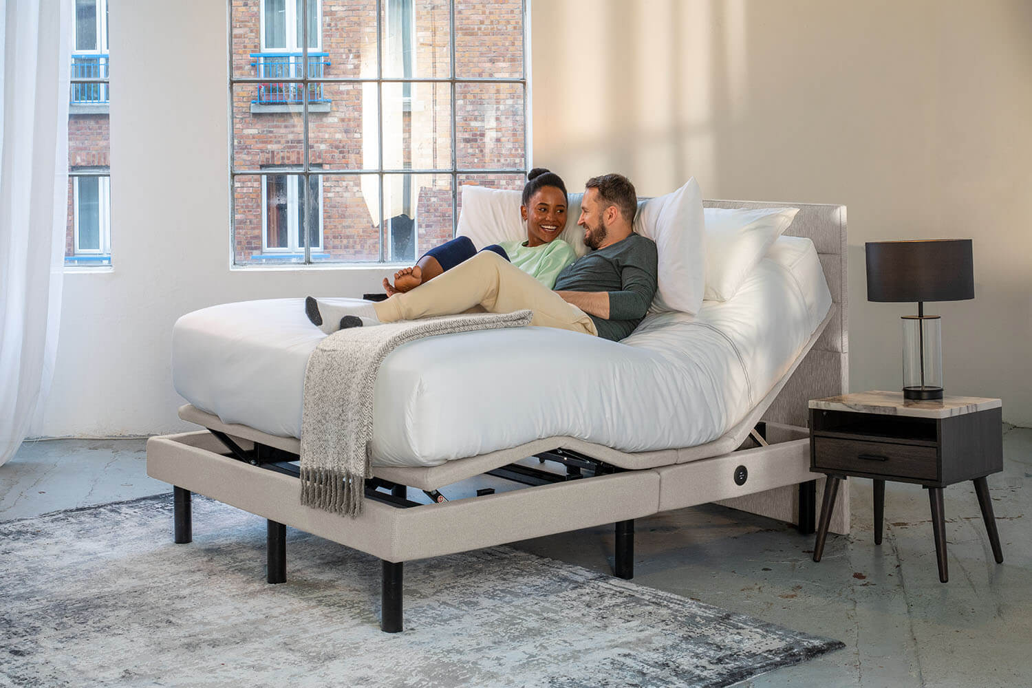 Motion Bed U510 | Double | 4ft6 | Beige