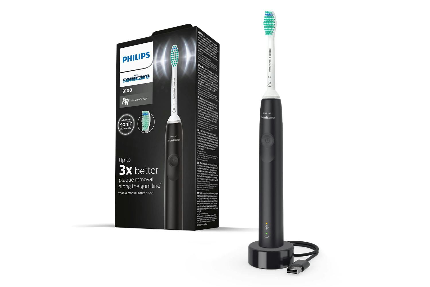 Philips Sonicare 3100 Series Electric Toothbrush | Black