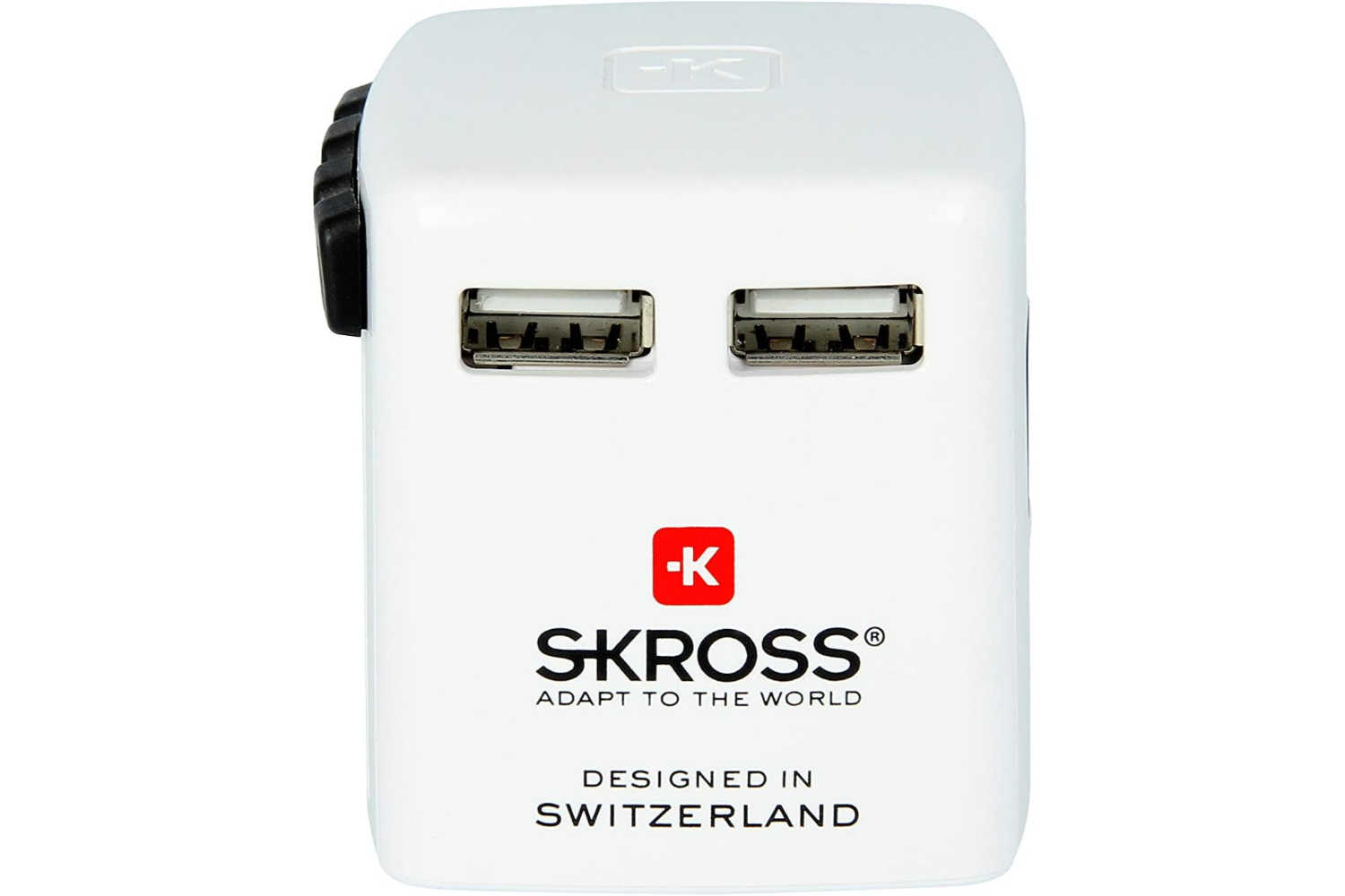 Skross 2 x USB-A World USB Charger | White