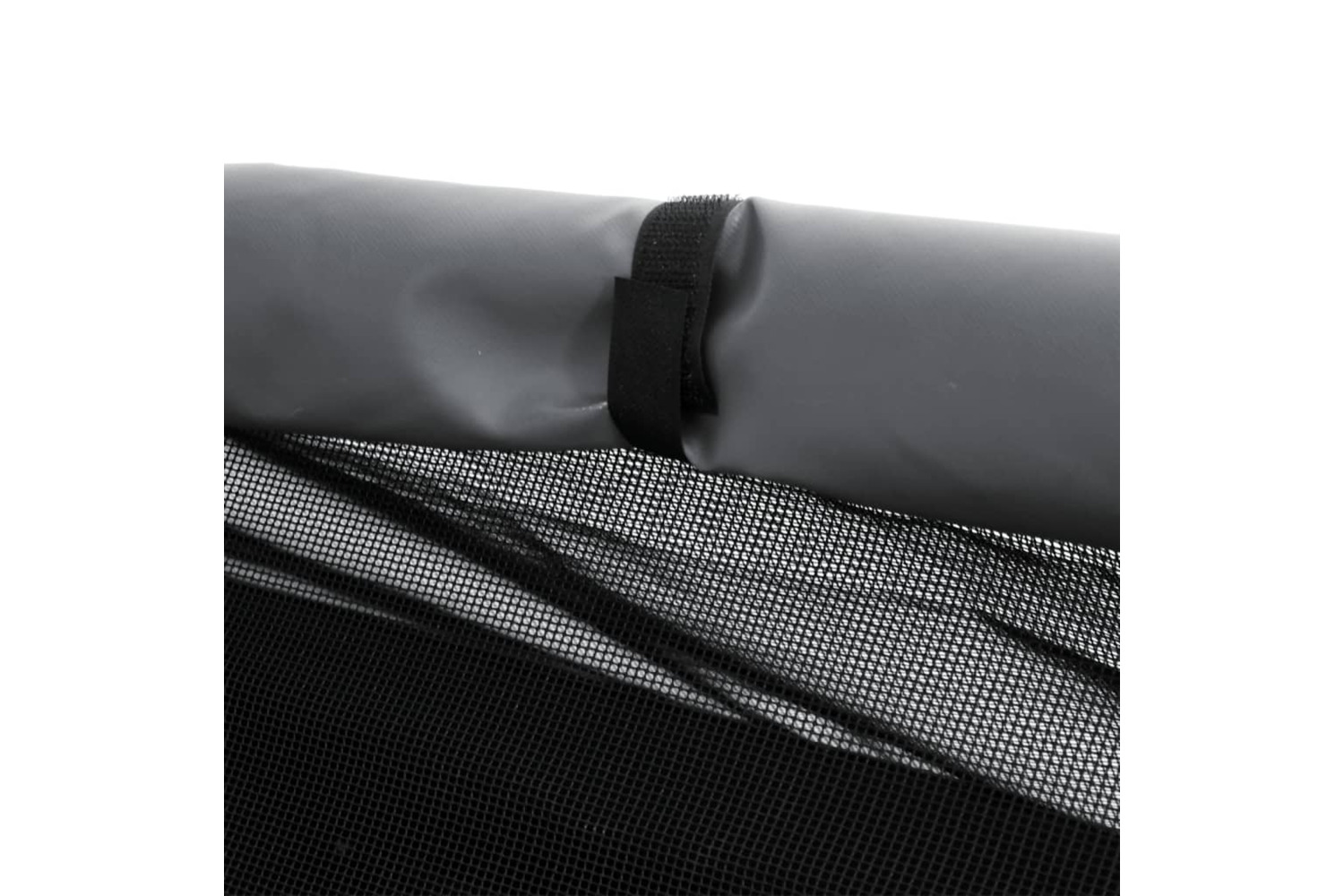 Vidaxl Dog House Light Grey Oxford Fabric And Steel