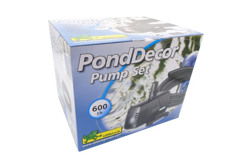 Ubbink Pump Set For Pond Spitters Soarte Black 1386290