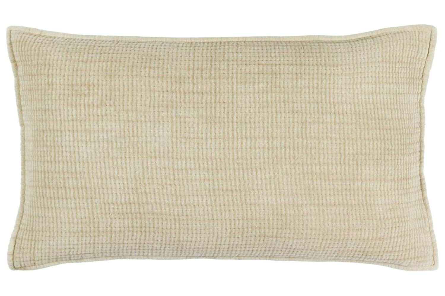 Ribble Polyester Cushion | Natural | 40 x 60 cm