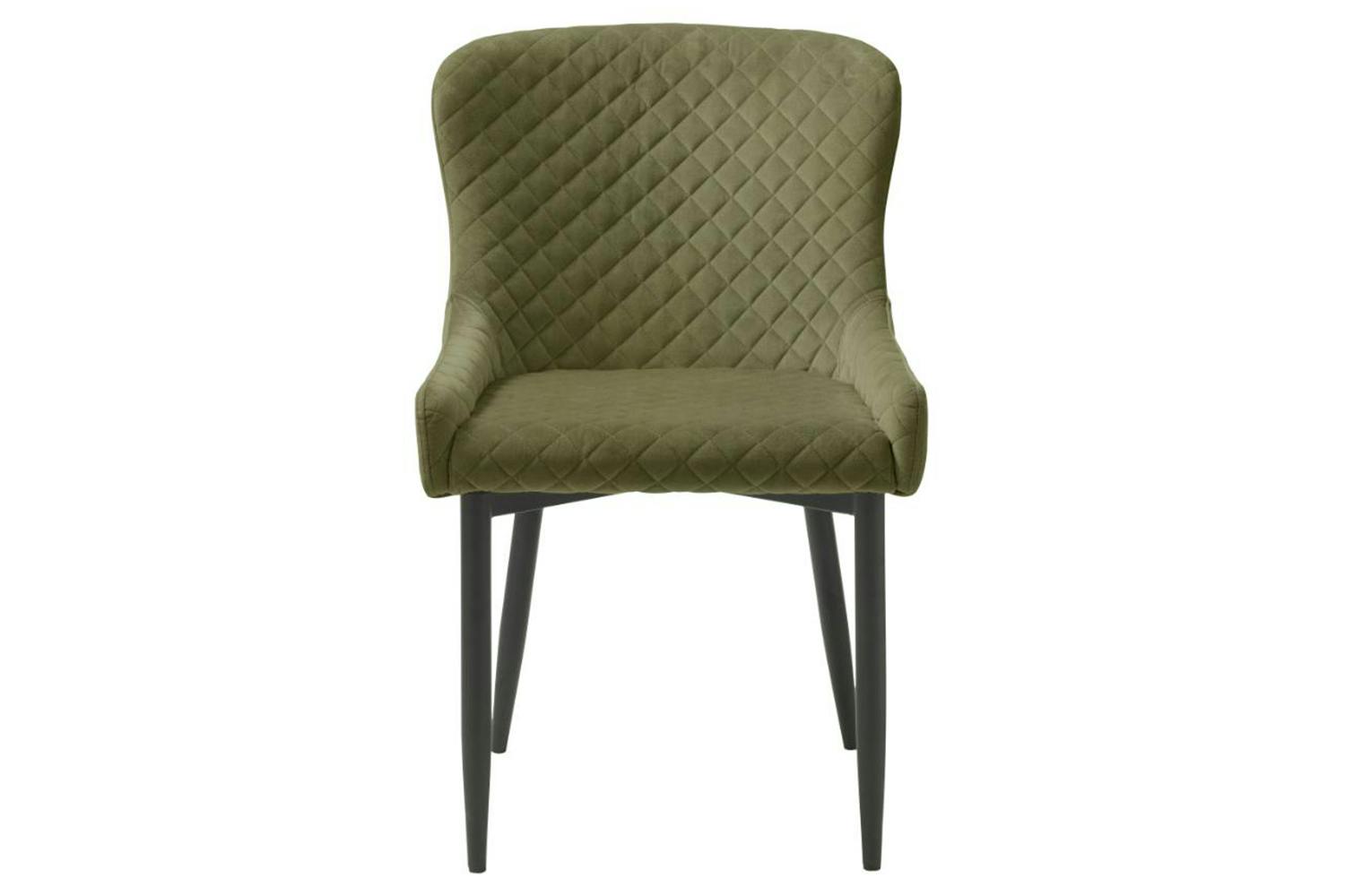 Saxon Dining Chair | Green Velvet