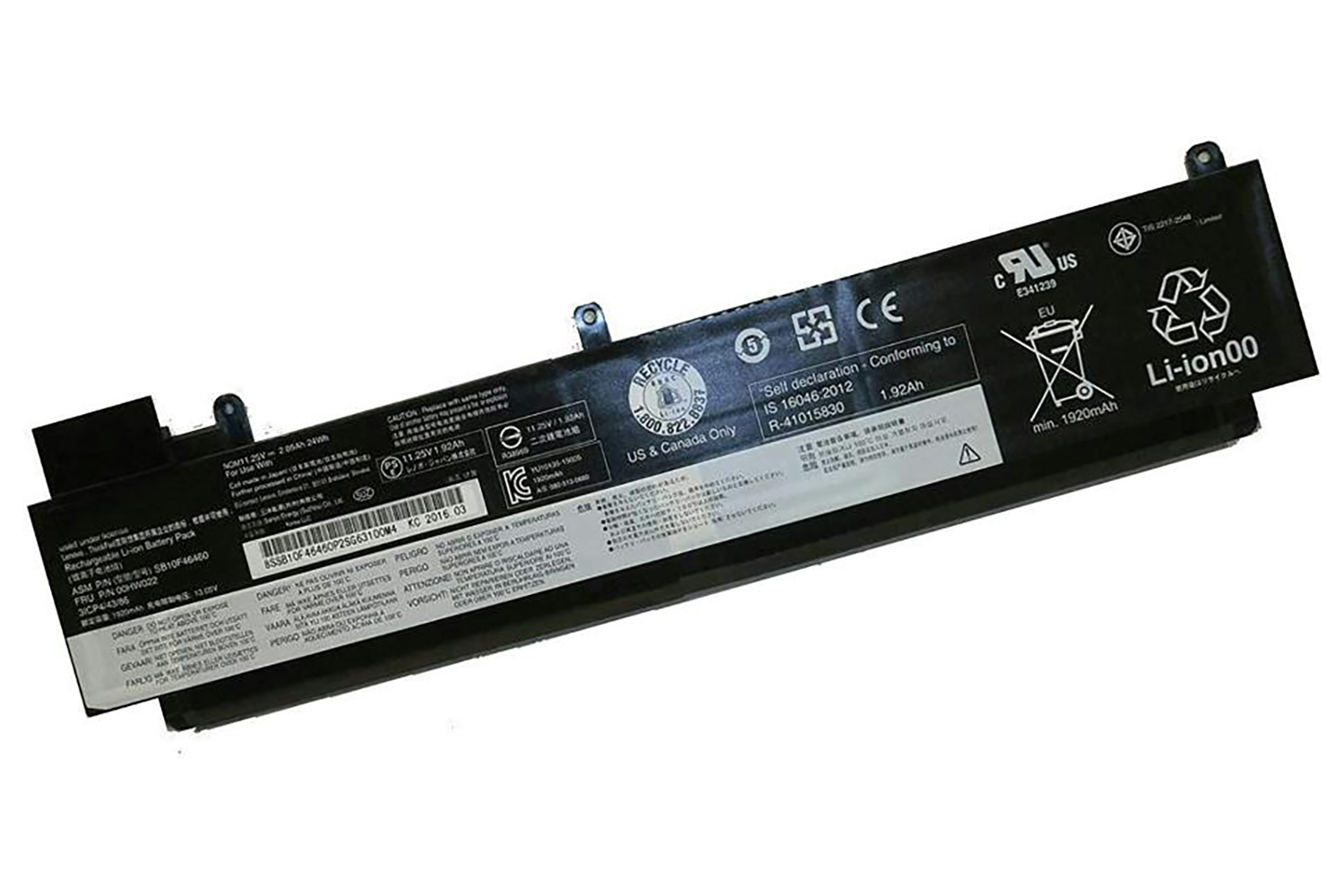 Lenovo 3 Cell Battery 24Wh