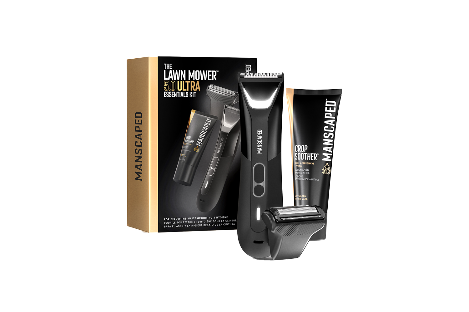 Manscaped The Lawn Mower 5.0 Ultra Hair Trimmer Essentials Kit | 75-00015