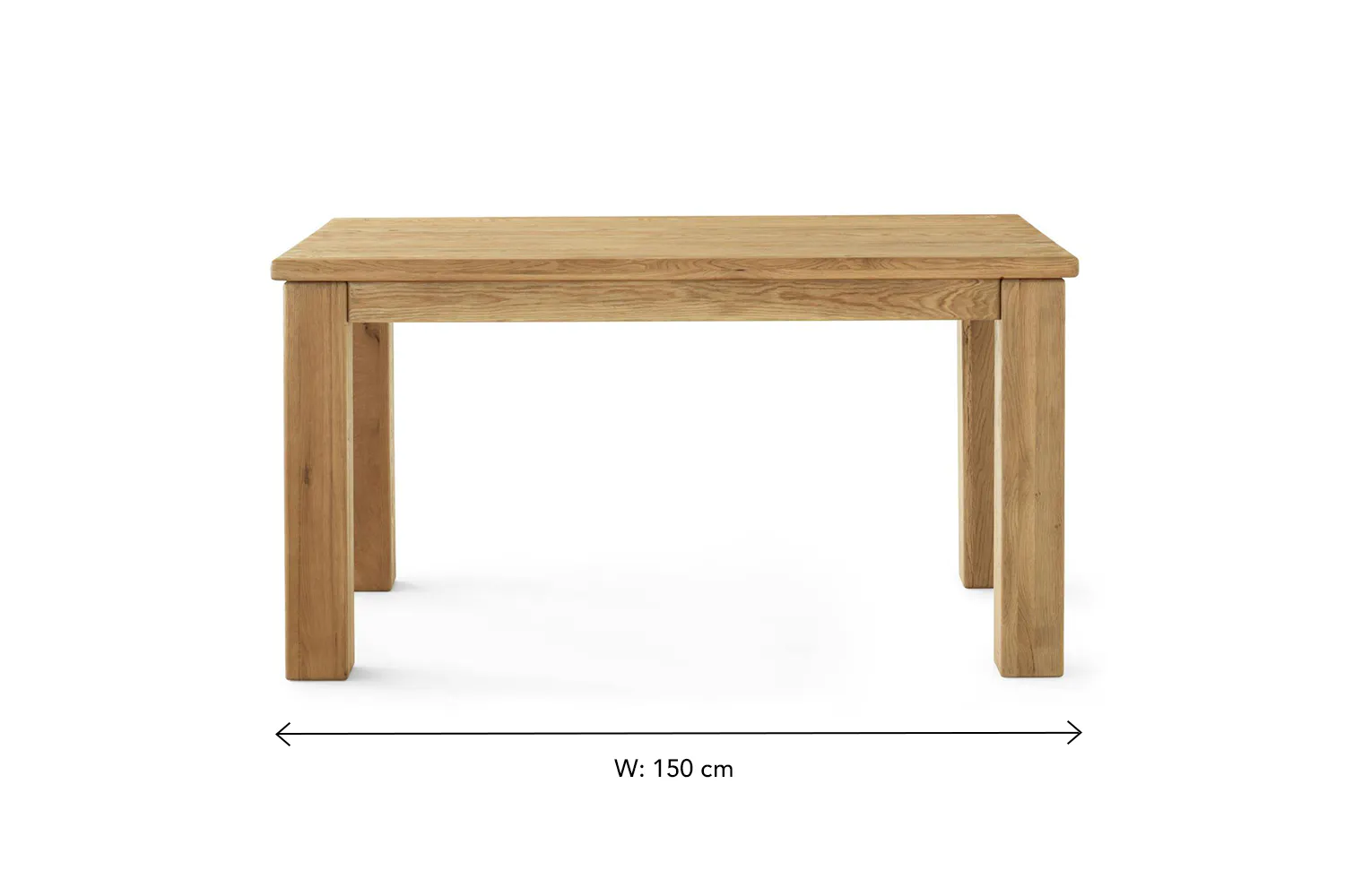 Hamilton Dining Table | 150 Cm | Natural | Ireland