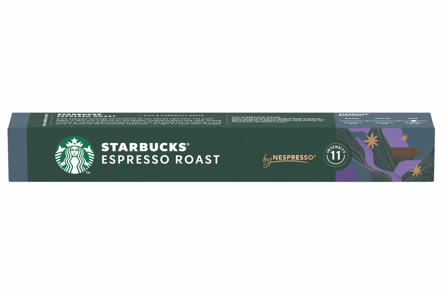 Starbucks Espresso Roast | Nespresso Compatibles | 10 Capsules