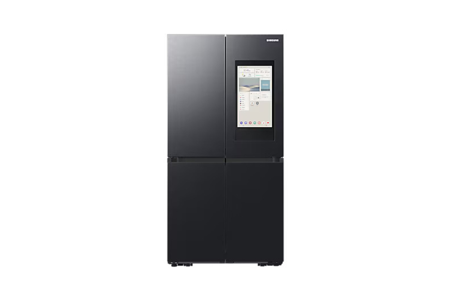Samsung Family Hub French Style Smart Fridge Freezer with AI Vision Inside | RF65DG9H0EB1/EU