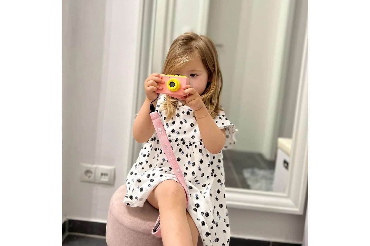 MyFirst Camera 2 Kids Underwater Camera with Shockproof Waterproof Case | Pink