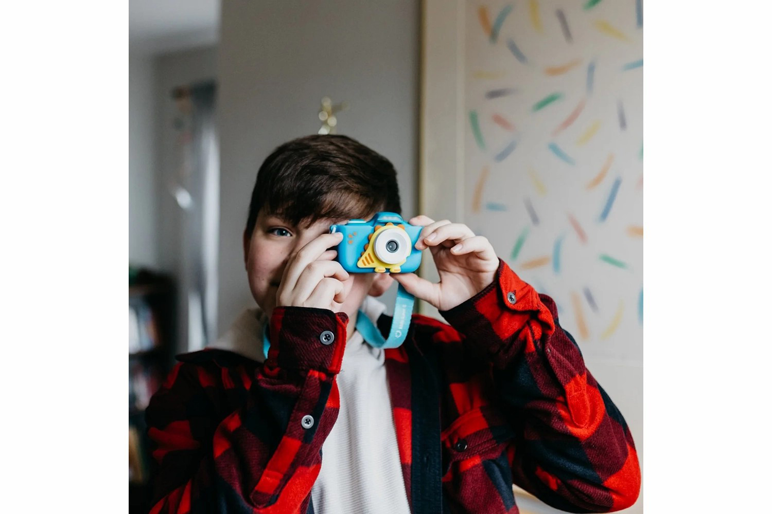 MyFirst Camera 3 Kids Digital Camera with Rubber Protective Case & Lanyard | Blue