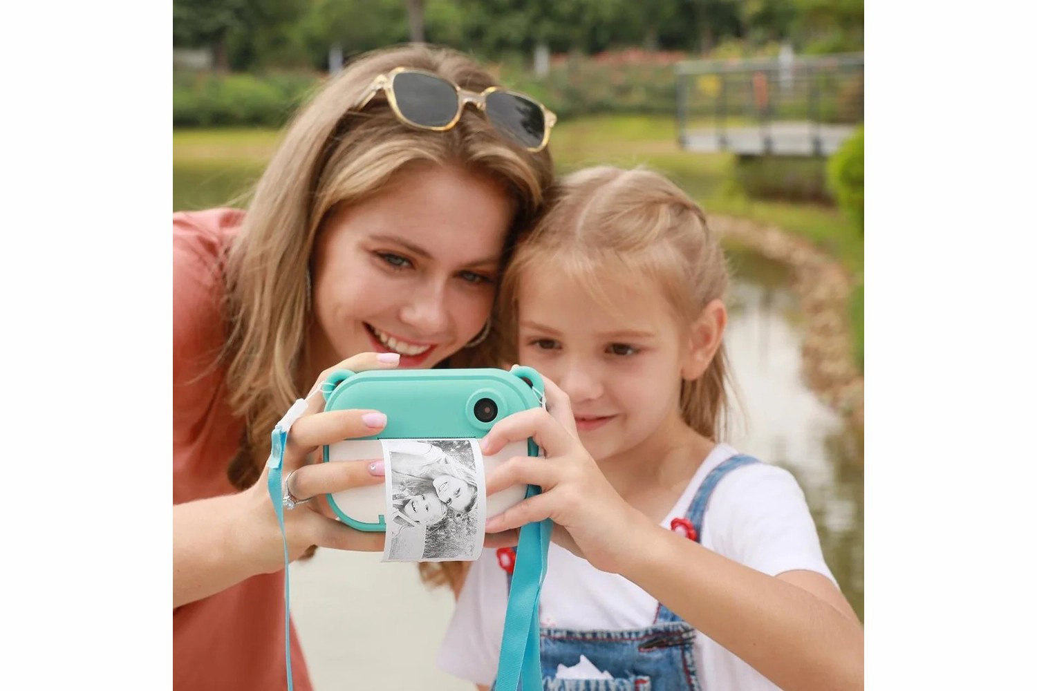 MyFirst Camera Insta 2 Instant Print Camera & Thermal Printer with Paper Refills | Blue