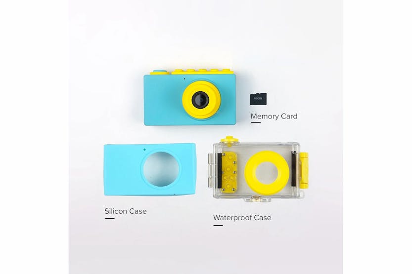 MyFirst Camera 2 Kids Underwater Camera with Shockproof Waterproof Case | Blue