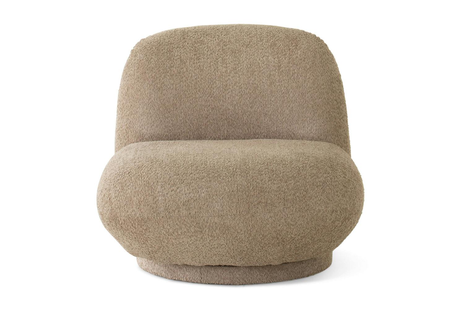 Mads Swivel Accent Chair | Mink