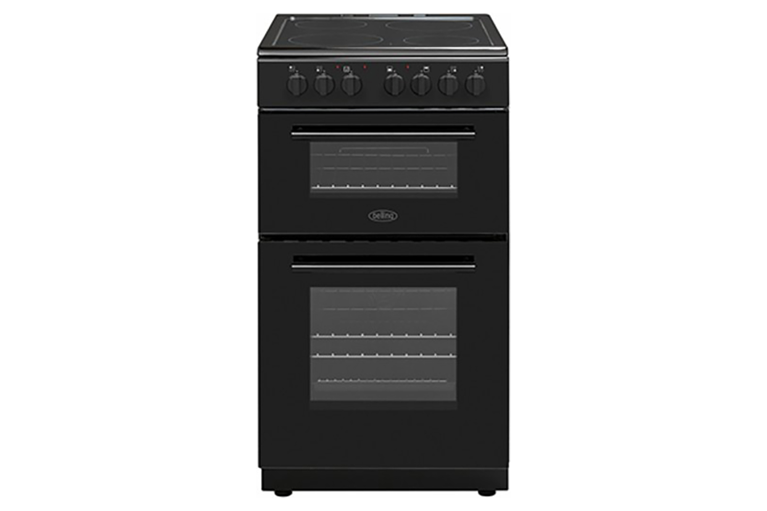 Belling 50cm Double Oven Electric Cooker | BFSE52DOCBK