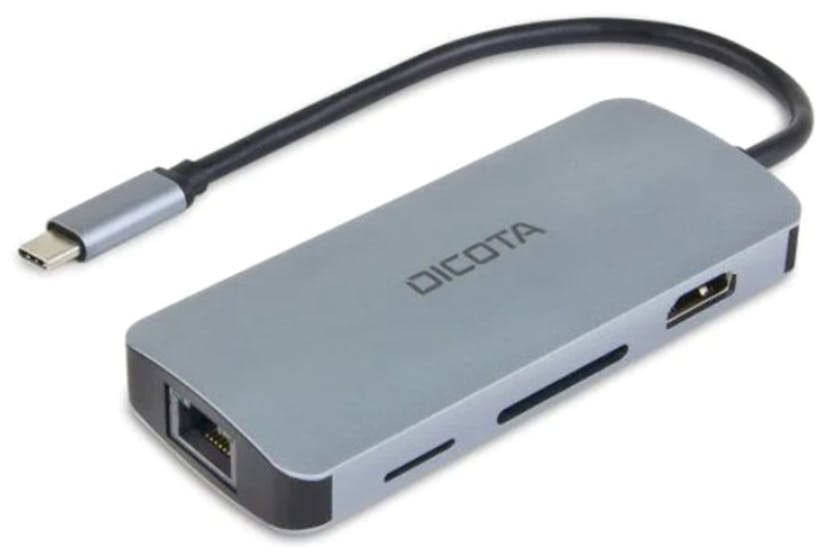 Dicota USB-C 8-in-1 Multi Hub 4K PD 100W