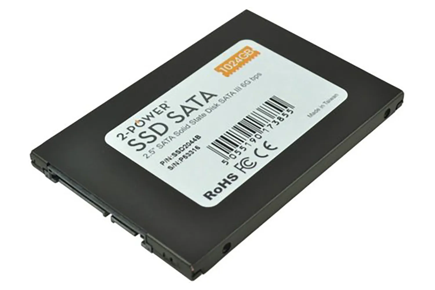 2-Power 1TB SSD SATA 6gbps 7mm Ireland - Main Image