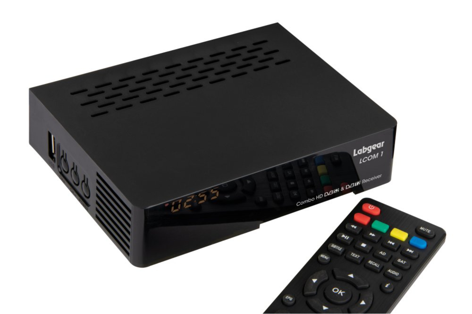 Labgear Combo HD Satellite and Terrestrial Set Top Box Receiver | STB-LCOM1